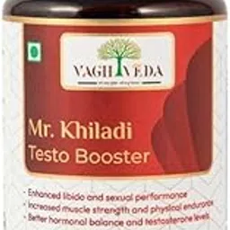 VAGHVEDA Mr. Khiladi Herbal Capsules for Men | Ayurvedic Stamina & Strength Booster | With Shilajit, Safed Musli, Ashwagandha, Kaunch Beej & Kesar | 60 Veg Capsules-image-66