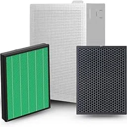H14 HEPA + Carbon Filter Set Compatible with Coway 150 Air Purifier – High-Efficiency Filtration for PM2.5, Allergens & Odors – 2-Pack (Green)-picture-21