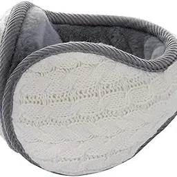 1PC Unisex Warm Knit Earmuffs- Winter Outdoor Fur Earwarmer, Foldable, Adjustable Wrap Ear Warmer for Girls/Boys/Men/Women-image-84