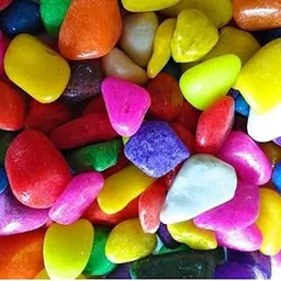 Multi-Color Glossy Decorative Garden & Glass Pebbles | Aquarium Stones, Vase Fillers, Table Décor, Fountain Decoration, Landscaping Decorative Stones (2 KG)-picture-14