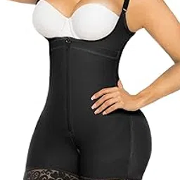 YIANNA Sweat Neoprene Sauna Suit Tank Top Vest with Adjustable Shaper Waist Trainer Belt-picture-16