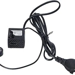 SahaCreations Indoor Fountain Water Pump with Water Flow Control Switch and Multicolor Lights (Four Lights Motor)-picture-20