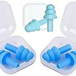 James Ear Plugs Soft Silicone Reusable Earplugs Noise Cancelling for Hearing Protection, Sleeping, Noise Reduction, Pack of 3 (3 PAIR)-image-10