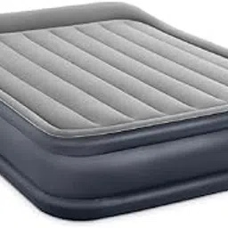 VWretails PVC Dura-Beam Deluxe Pillow Rest Raised Queen Size Airbed with Built-in Pump and Fiber-Tech Construction,(Multicolor)-picture-12