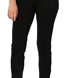 clovia Women's Slim Fit Mid Rise Polyester Activewear Ankle Length Slim Tights-picture-36