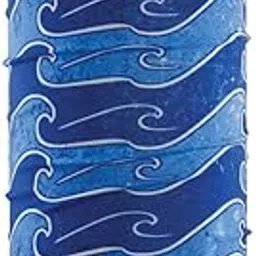 flying fisherman SunBandit: Neck Gaiter Mask for Men & Women, UV Face Protection for Sports & Outdoors, Lightweight Multi-Functional Outdoor Clothing | Wave Break, Blue (SB1739)-picture-10