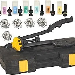 Digital Craft Semi-Automatic Heavy Duty Nut/Thread Hand Riveter Kit - Blind Rivet Tool with M3-M12 Sizes for Metal, Plastic, and Wood | Durable Rivet Gun for Professional & DIY Use-picture-39