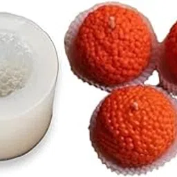 Eoast® Motichoor Ladoo Shape Silicone Mold for Candle Making Laduu Wax Molds Soap Making Resin Art Chocolate Cake Polymer Clay Craft 3D.-picture-28