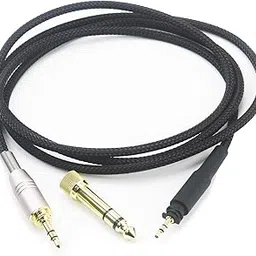 NEOMUSICIA Replacement Cable For SHURE SRH840 SRH940 SRH440 SRH750DJ Headphones Braided wire Audio upgrade HIFI stereo Cord 150cm/4.5ft-picture-30