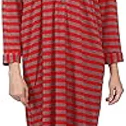 cierge Women's Adorable Woolen Nighty Woolen Multicolor Nighty-picture-37