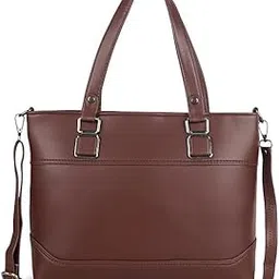 starwings Premium Faux Leather Handbag for Women – Stylish Shoulder Tote Bag with Adjustable Sling, Spacious Office & Casual Use Purse (P)-picture-22