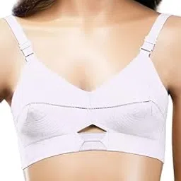 angelform Women's Round Stitch Cotton Bra - Intimate (Femina)-picture-10