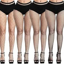 neobaby High Waist Knitting Net Free Size Stockings Pantyhose Tights Fishnet Stockings for Women's & Girls-picture-28