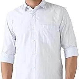 peter england Men's Striped Slim Fit Shirt-picture-13