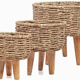 Greenarium Jute Rope Planter – Durable Indoor/Outdoor Plant Container | Eco-Friendly, Handcrafted Design | Ideal for Home & Garden Decor-picture-22