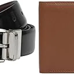 da milano Premium Gift Set for Men - Leather Wallet & Belt Combo - Black (GS-0001-58-OL)-picture-13