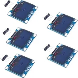5PCS 0.96inch OLED LCD Module Display Screen 4pin IIC Interface (Blue)-picture-46