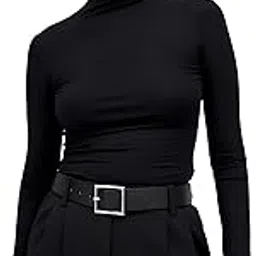 sightbomb SKIMS Ultra Soft Funnel Neck Long Sleeve Feather Touch Afford LUX Cuddle Baby TOP for Women-picture-41