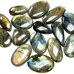 Certified Natural Labradorite Loose Gemstone Cabochon For Jewelry Making Pendant Ring Bracelet Necklace Perfect Stone for Meditation Reiki Healing Anxiety Stress Relaxation Astrology Benefits-picture-44
