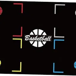 THE STYLE SUTRA® Basketball Footstep Training Mat Dribble Exercise Mat for Indoor Sports Home Style C | Sporting Goods | Team Sports | Basketball | Training Aids-picture-30