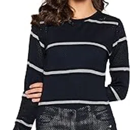 cantabil Women Navy Sweater (CZWL4361)-picture-10