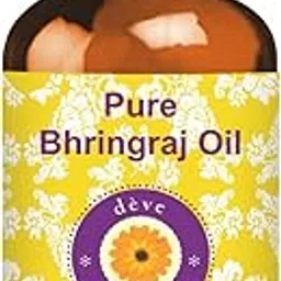 Deve Herbes Bhringraj Oil (Eclipta alba) | Infused | Pure | Non-Sticky | Lightweight | For Scalp Application | Traditional Ayurvedic | Men & Women | 15ml-picture-21