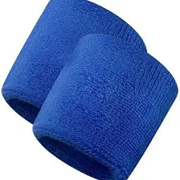 Verceys Unisex Sports Wrist Sweatbands Hand Wrap Tennis Badminton Band Blue-picture-14