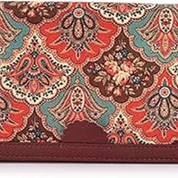 lychee bags Women Printed Canvas Multicolour Wallet (Multicolour)-picture-17