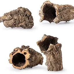 Galápagos (05505) Natural Cork Bark for Reptiles – Ideal for Bearded Dragons, Snakes, and Geckos – Climbing Accessory for Terrariums, Turtle Tanks, and Bird Cages, Tube 7” – 9”, Natural-picture-10