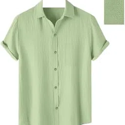 pinkmint Men's Solid Regular Fit Shirt-picture-38