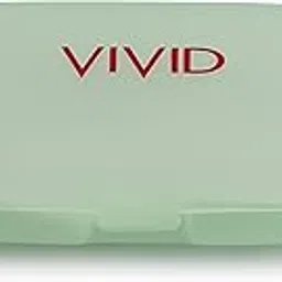 vivid Vision Unisex Adult Lightweight Eyewear Specs Case Cover | Free With Cleaning Cloth | Protect Eye Glasses | Plastic | Spectacles | Cases | AP - 234 (EXCEL - T)_GREEN with Cloth image 1