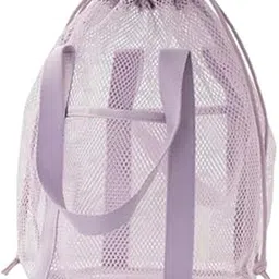 ATORSE Mesh Shower Tote Bag Convenient Portable For Camping Accessories Beach Purple|Home & Garden|Bath|Bath Caddies & Storage-picture-31