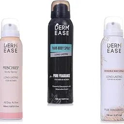 Combo of Park, Invincible & Mischief Body Spray Deodorant for Men and Women Long Lasting Smell Unisex Scent Fragrance 150ml Each-picture-15