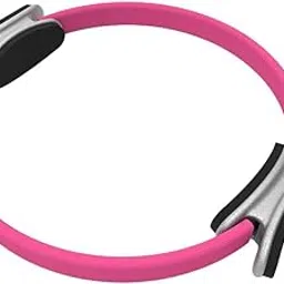 UJEAVETTE Fitness Ring Practical Lightweight Strength Training Flexible Pilates Ring 15inch Pink-image-17