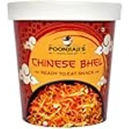 POONJIAJI'S Chinese Bhel Ready to Eat – Authentic Street Style Indo-Chinese Snack | Spicy, Tangy, and Crunchy | Pack of 3-picture-12