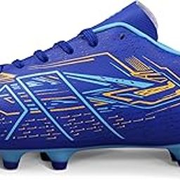 Nivia Neuron Football Studs for Men, Synthetic Leather Upper, TPU Blade Stud Sole, Dual Foam Collar, Ideal for Hard, Grass & Turf Surfaces(Blue/Sky Blue)-picture-15
