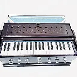 BEST BROTHER Harmonium- 3 1/4 Octave, Double Bellow, 39 Keys,7 Stopper, 2 Reeds (Bass- Male), With Cover B.B-picture-25