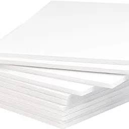 Mat Board Center, Pack of 10 11x14 1/8 White Foam Core Backing Boards-picture-55