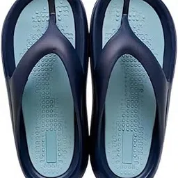 Premium Flip Flops Navy Blue Waterproof, Anti-Skid Acupressure Slippers, Ultra Soft Casual, Lightweight Comfort for Indoor Outdoor Use-picture-34