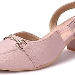 denill Women’s t strap Toe Block Heel Fashion Sandals with Non Slip Sole For Women & Girl-picture-23