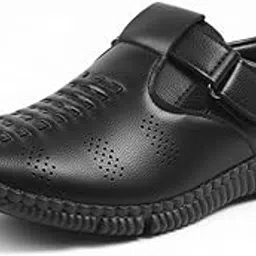 viblush Men’s Casual Leather Sandals Breathable Shoes with Anti-Slip Sole & Velcro Strap Fishermen Sandals– Lightweight Comfortable Footwear for Mens & Boys-picture-17