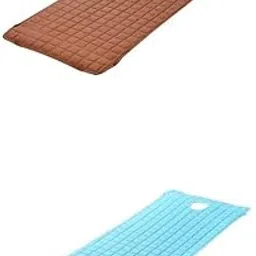 2pc Beauty Salon Massage Bed Mattress with Face Hole Coffee+Blue-picture-48