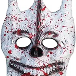 zoomella Mask Creepy Costume Prop Face Mask for Adults Role Play Masquerade|Masks & Eye Masks|Clothing, Shoes & Accessories-picture-16