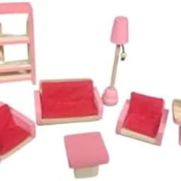 Lakshya India, Wooden Guest Room New Furniture Set for Kids - Learning and Playing for Little Kids and Improve Motor Skill of Childrens ( Multicolor )-picture-50