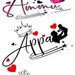 ORDERSHOCK Amma Appa Mom And Dad Tattoo Temporary Tattoo Stickers For Male And Female Fake Tattoo Sticker Tattoo body Art-picture-48