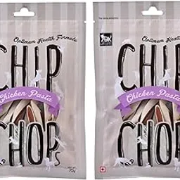 Chip Chops Chicken Pasta Dog Treat, Easily Digestible, Healthy Dog Treat, Perfect for Snacks, Suitable for All Dog Breeds, (Pack of 2) - Each 70gm-image-67