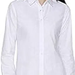 Full Sleeves Formal White Women Shirt-image-44