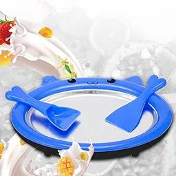 Fashion My Day Cute Ice Cream Maker Pan Homemade Fruit Sweet Spot Frozen Yogurt Blue-picture-27