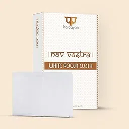 Paraayan Safed Vastra for Pooja | 1.25 Meters | White Cotton Pooja Cloth | Symbolizing Purity and Divine Blessing | Pack of 1 (White Pooja Cloth)-picture-22