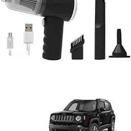 LOVMOTO Portable High Power CAR Cleaner USB Rechargeable Wireless Handheld CAR Cleaner Traveling, Camping Reusable,Portable,Rechargeable Vacuum Comfortable with Rene-Gade-picture-15